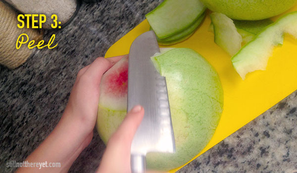 How to cut a watermelon like a local (stillnotthereyet.com) - Step 3