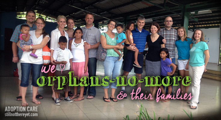 we love orphans-no-more and their families!