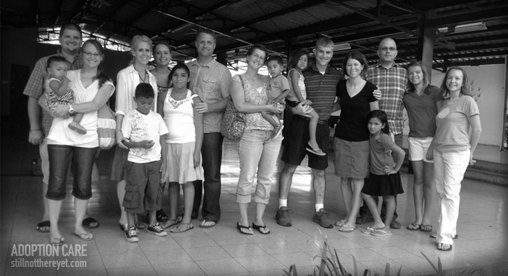 Families who adopted in the spring of 2014