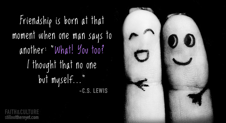 C.S.Lewis quote // image courtesy of Juliana Coutinho